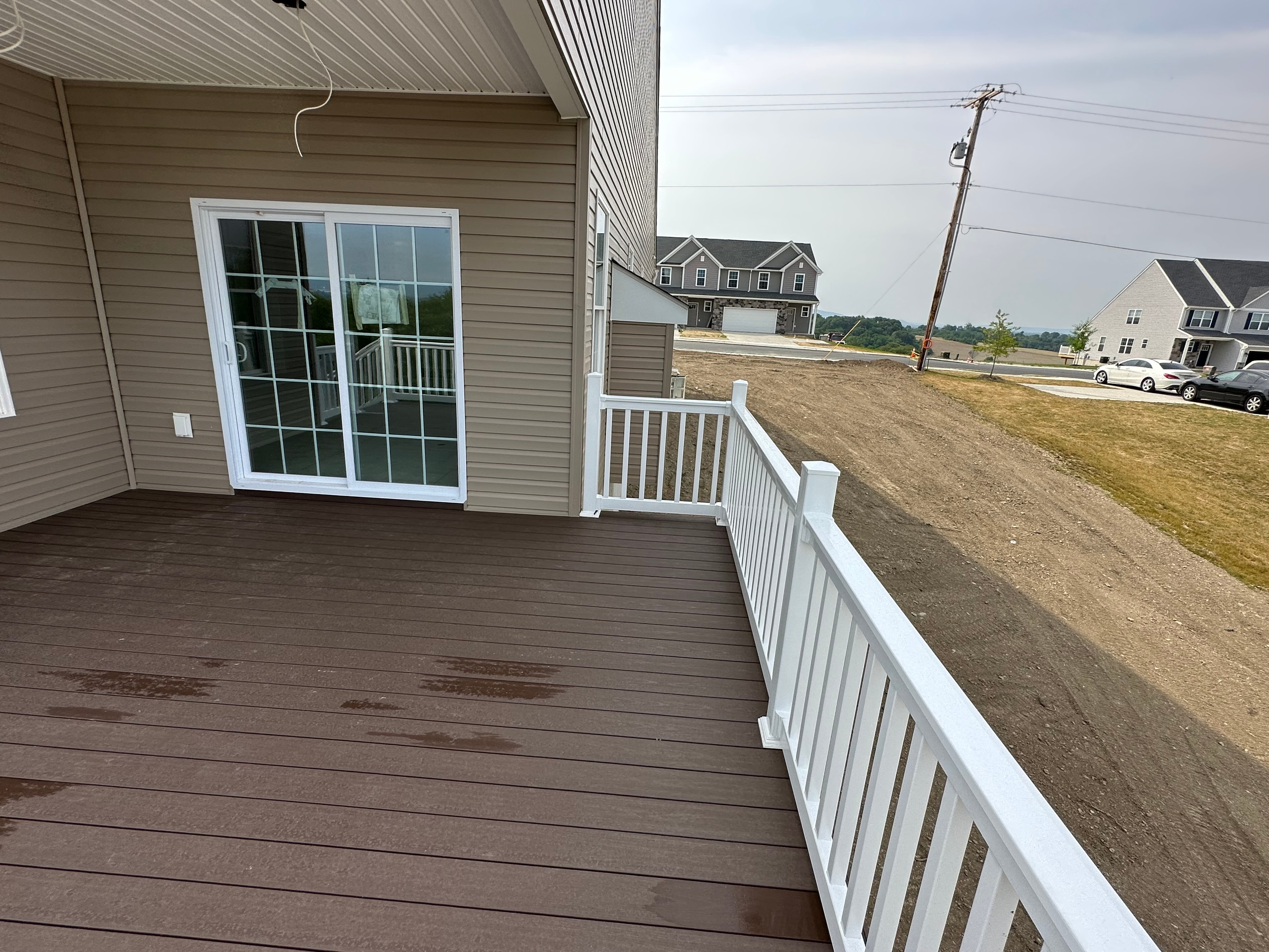 Residential deck project detail